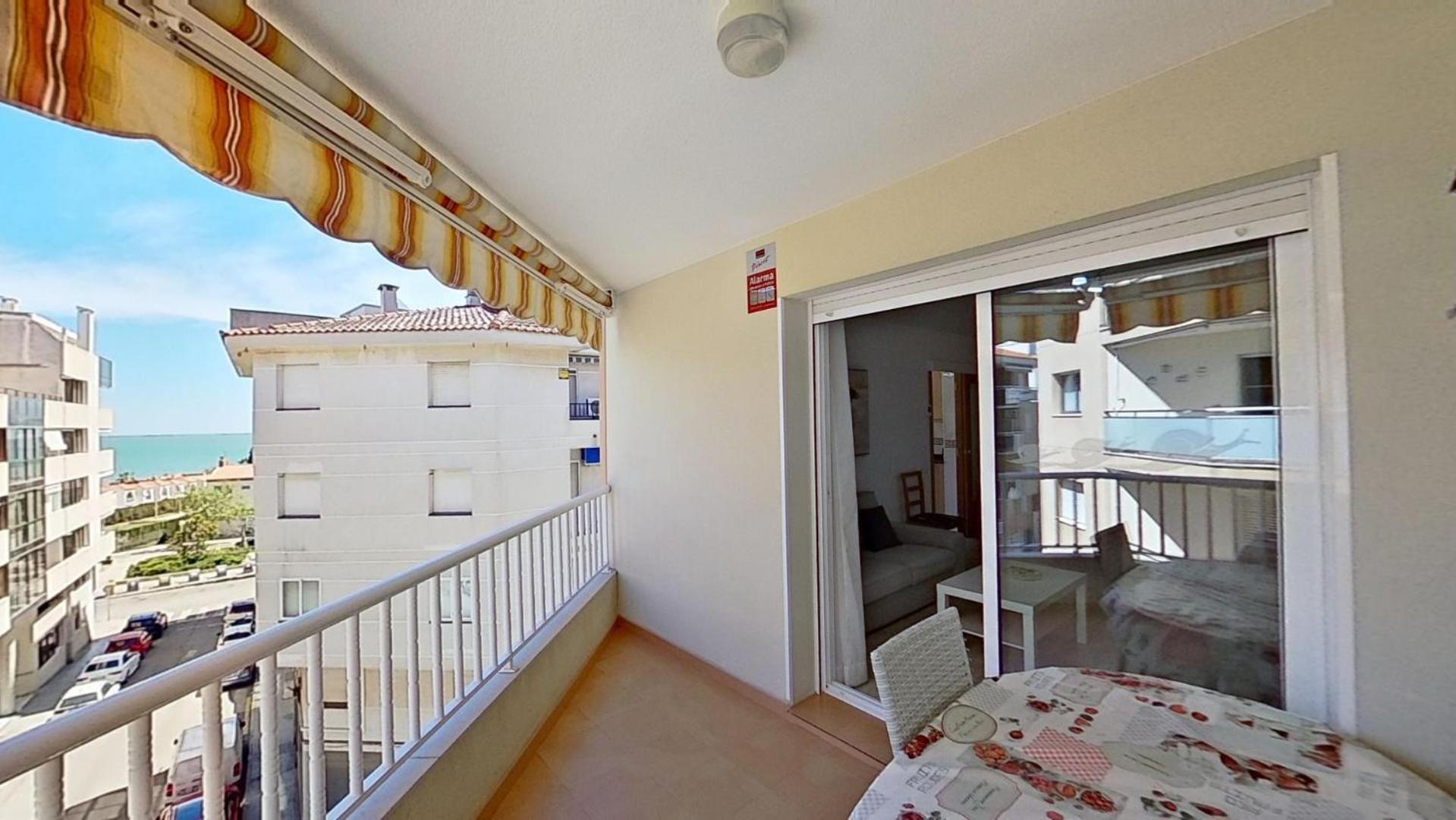 Apartamento Vistas Al Mar, Segunda Linea 3 Habitaciones Sant Carles De La Rapita Luaran gambar
