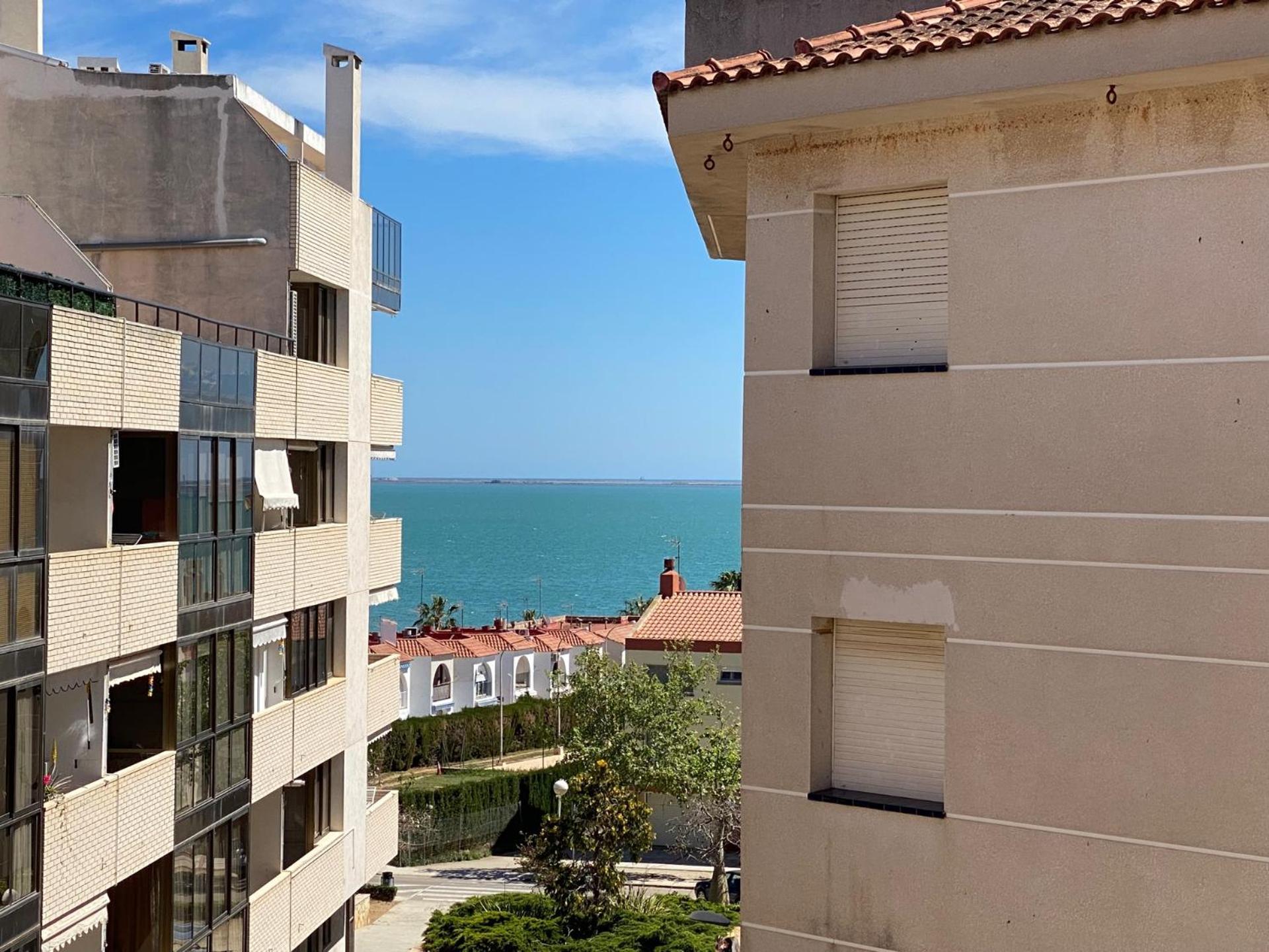 Apartamento Vistas Al Mar, Segunda Linea 3 Habitaciones Sant Carles De La Rapita Luaran gambar